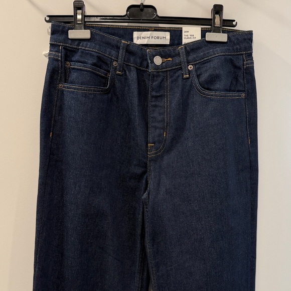 Women's   Denim Forum The '90s Curve-Fit Hi-Rise Boot Jeans - Picture 6 of 6